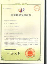 實(shí)用新型專利證書(Utility model patent)