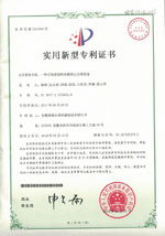 實用新型專利證書(Utility model patent)